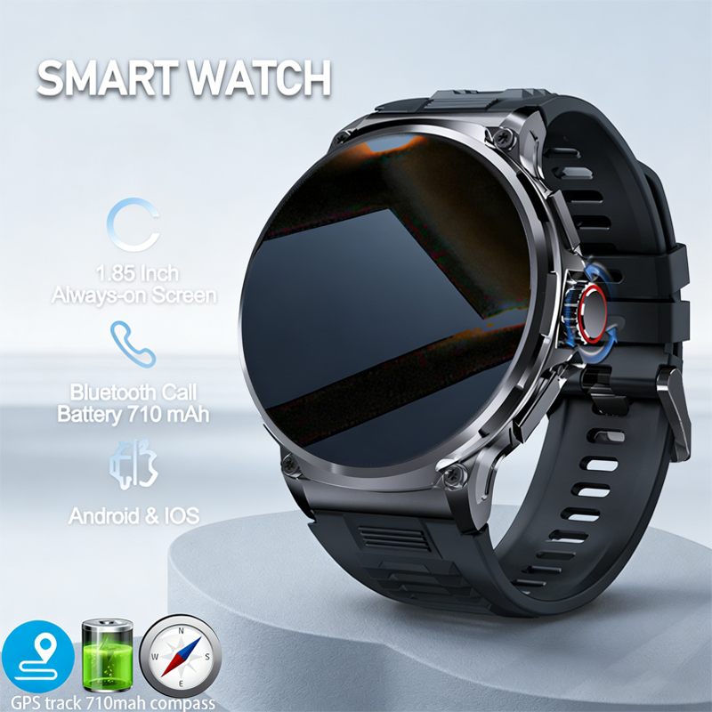Outdoor Adventure Holidays - Inteligentny zegarek męski 710mAh do aktywności
