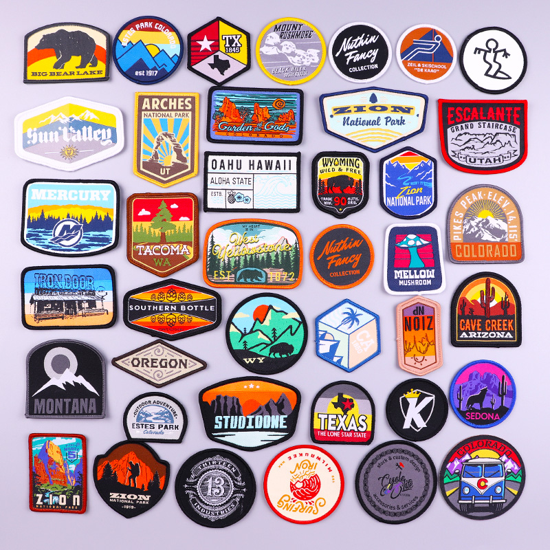 Outdoor Adventure And Travel Show - Outdoor Travel Patch Mountain Patches On