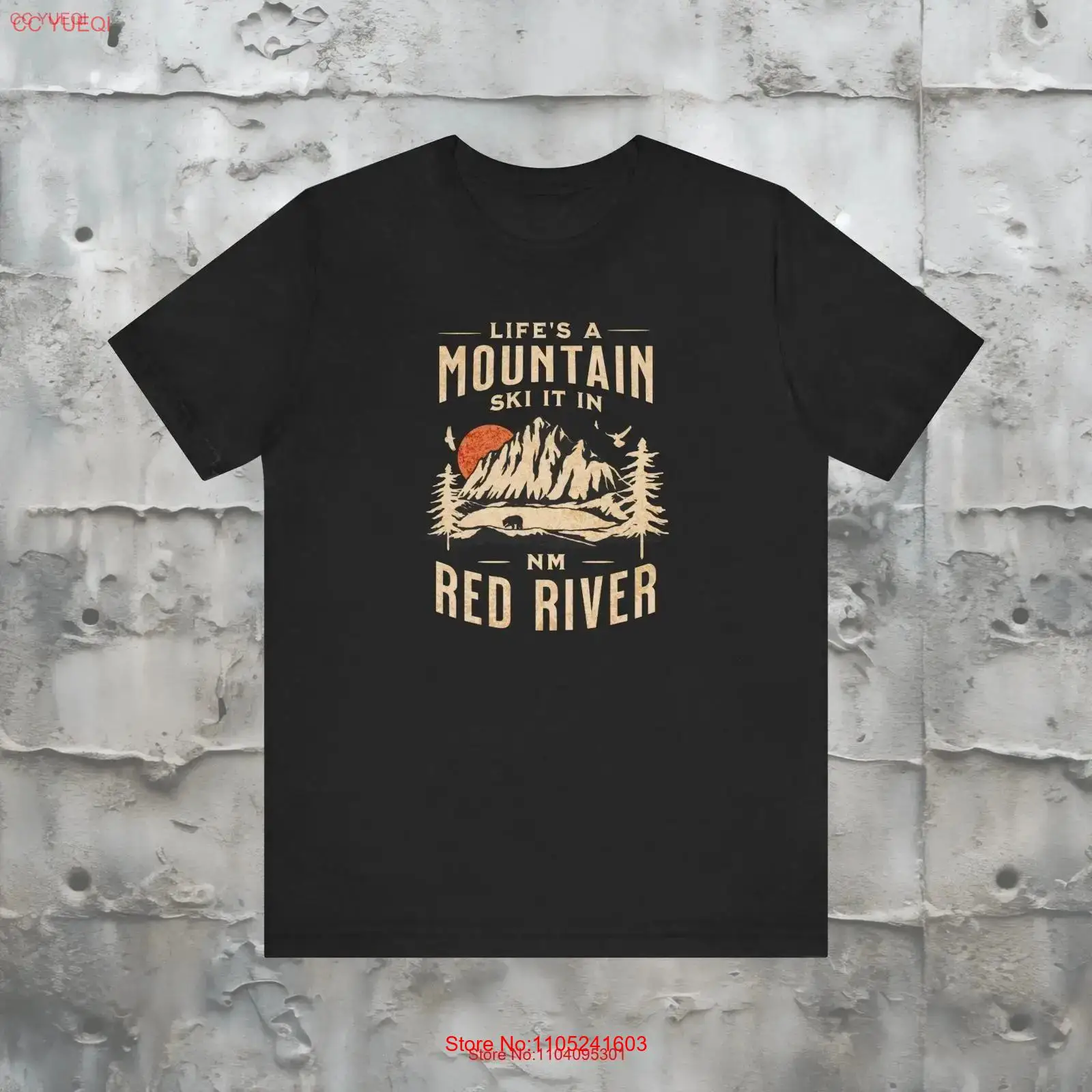 Outdoor Adventure Resorts - Koszulka narciarska Red River NM Ski
