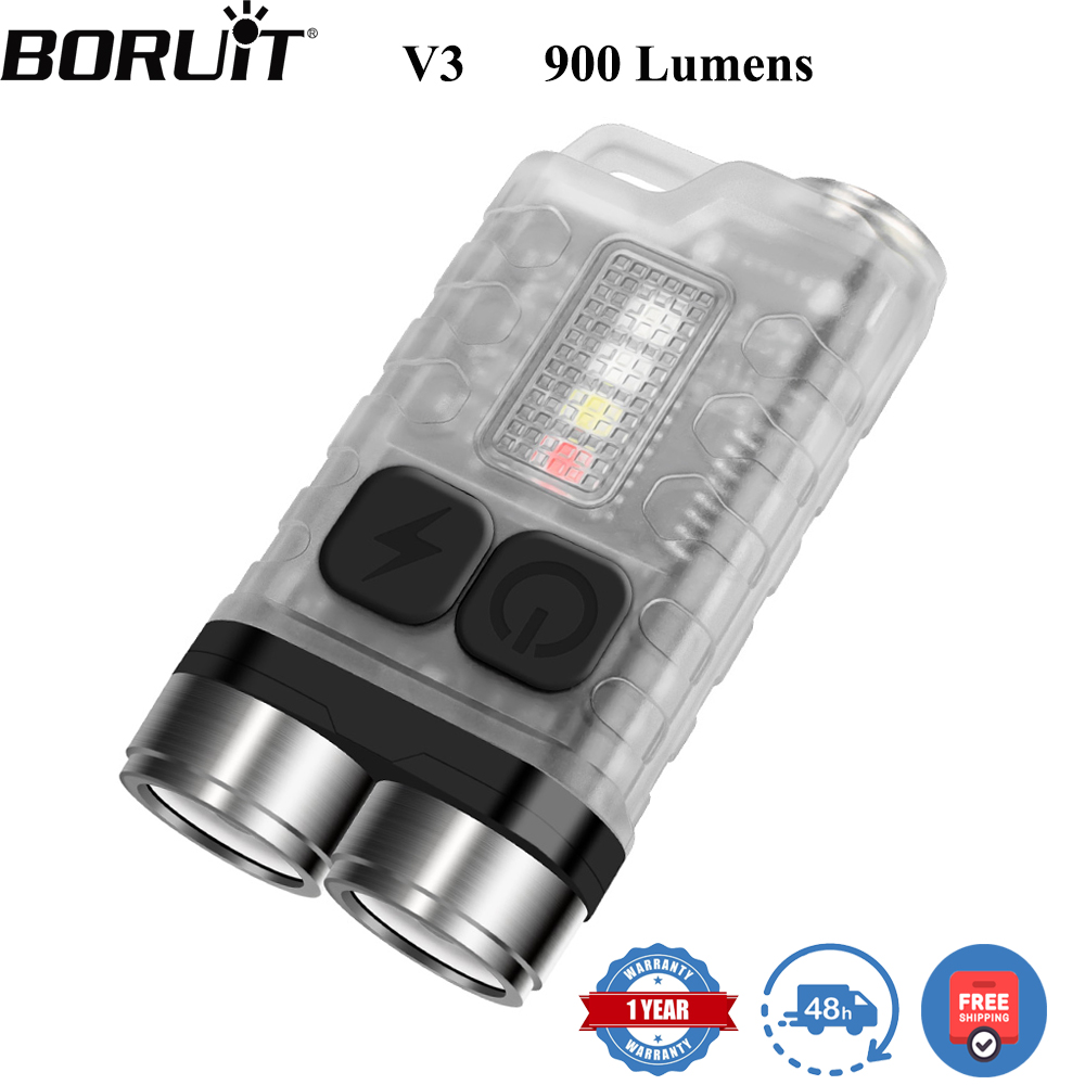 BORUiT V3 LED Latarka Brelok P – Outdoor Adventure Camp recenzja i cena
