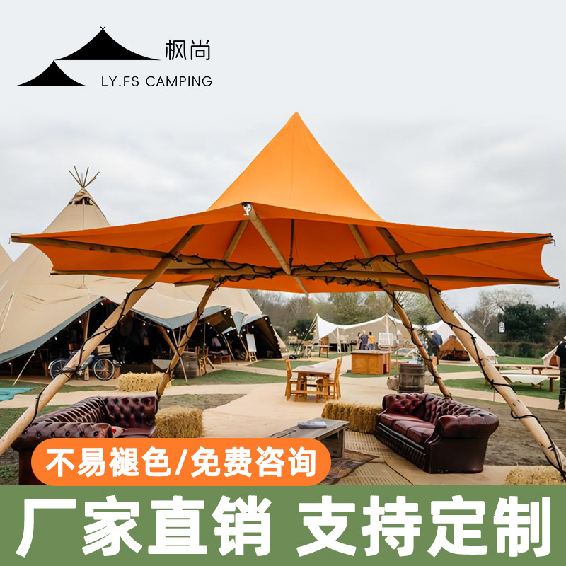 Dwupoziomowy namiot z litego d – Outdoor Adventure Resorts recenzja i cena
