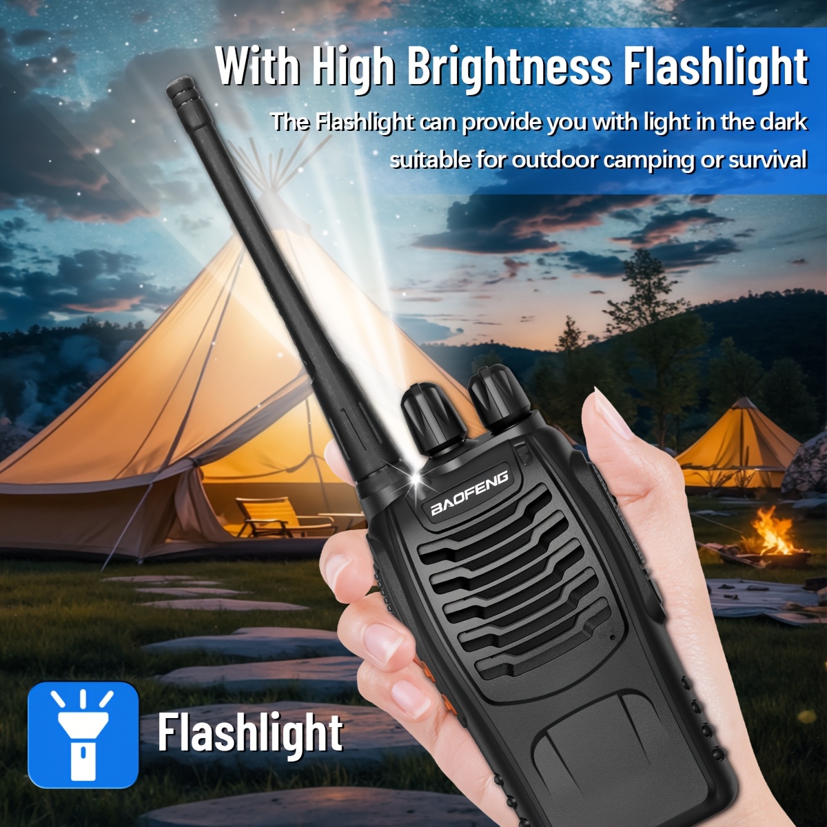Radiotelefony Baofeng o dużym  – Outdoor Adventure Camp recenzja i cena